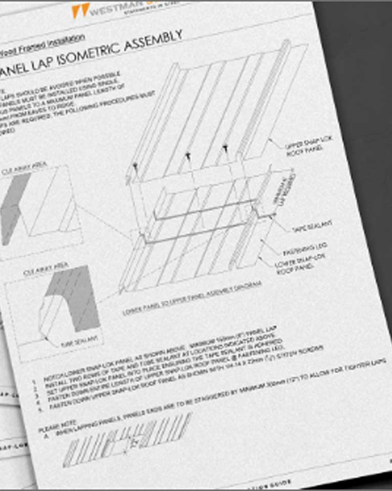 Westman Steel. Install Guides