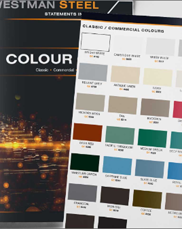 Westman Steel. Paint & Colour Specifications