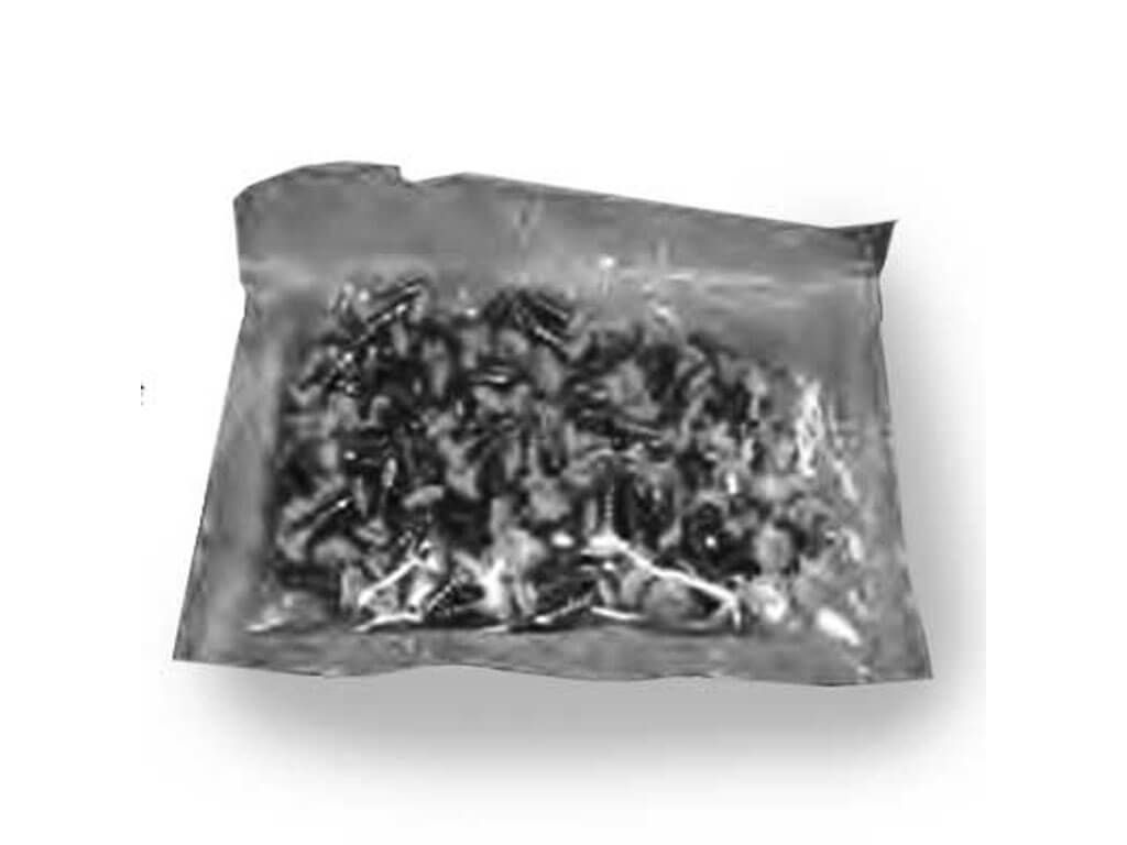 Westman Steel Products: #8 X 1/2” Bright White Self Drillers (100PC packs)