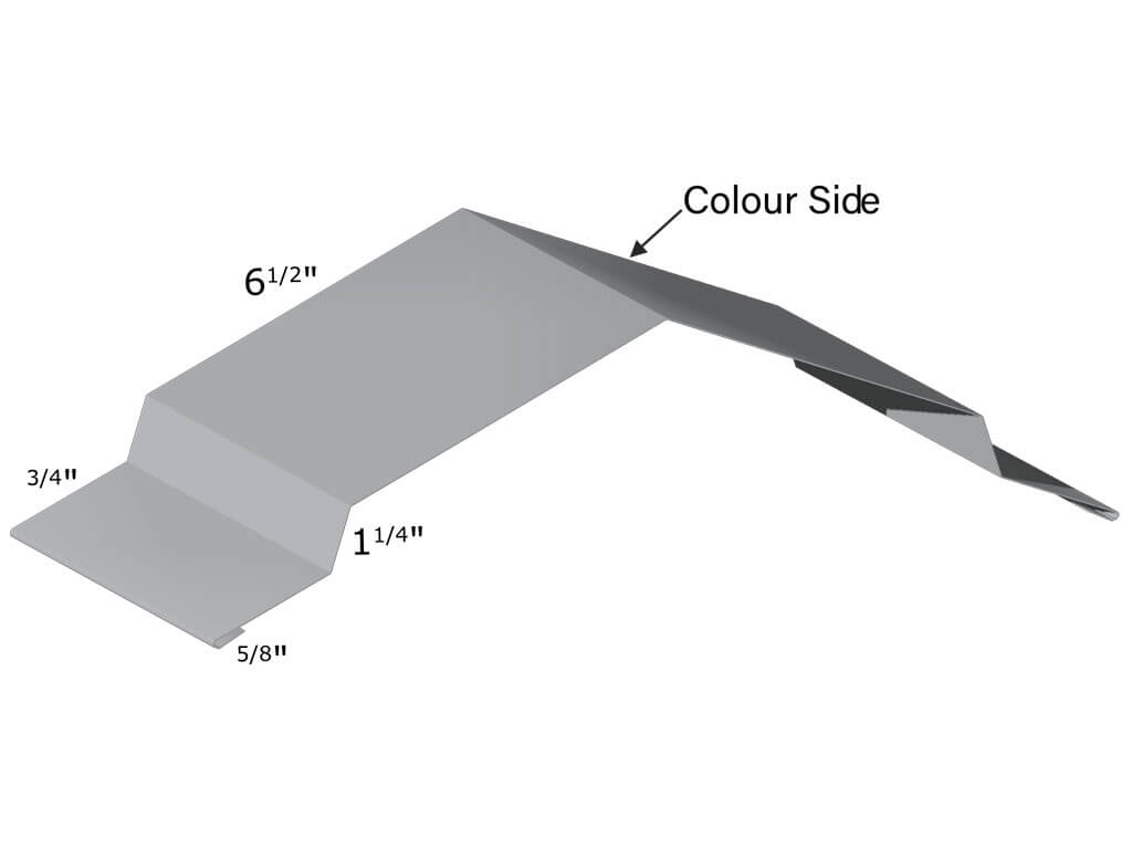 Westman Steel Products: #683 Ridge Cap