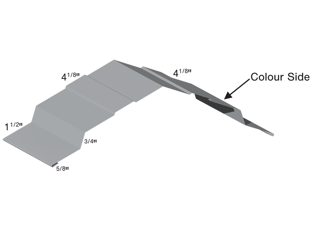 Westman Steel Products: #578 Ridge Cap