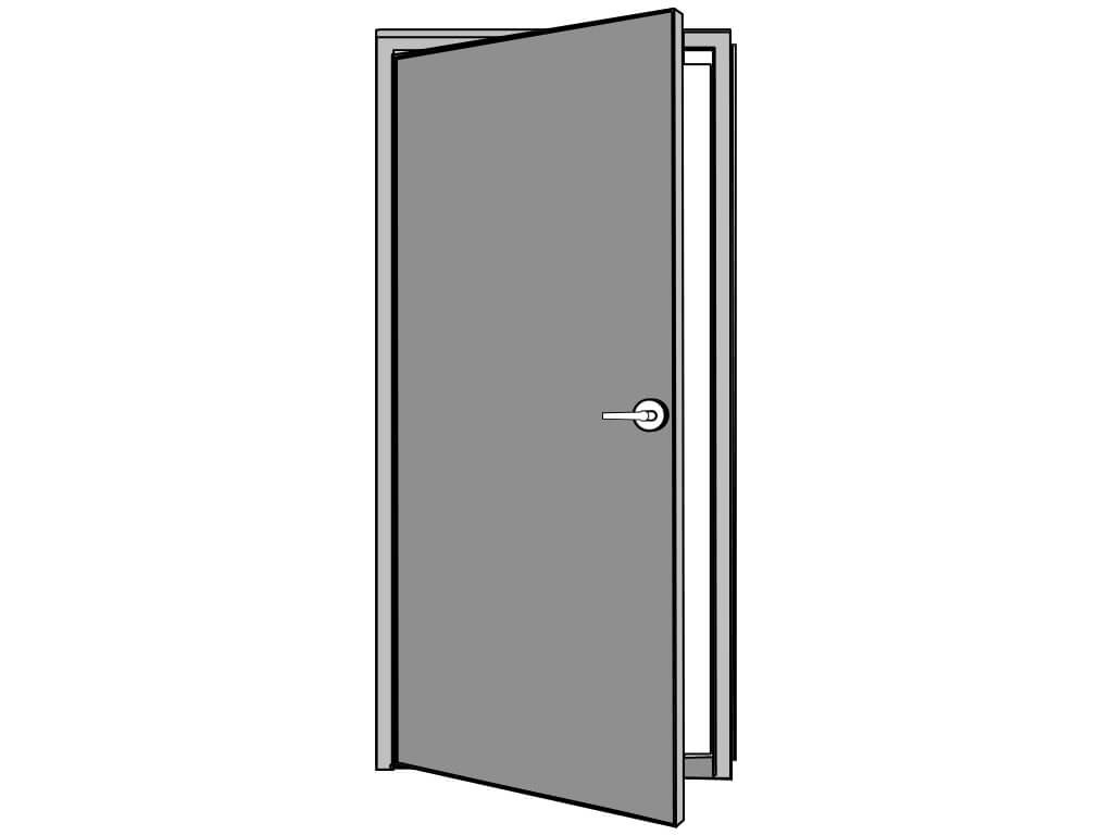 Westman Steel Products: 3068 1734 Series Utility Grade Door