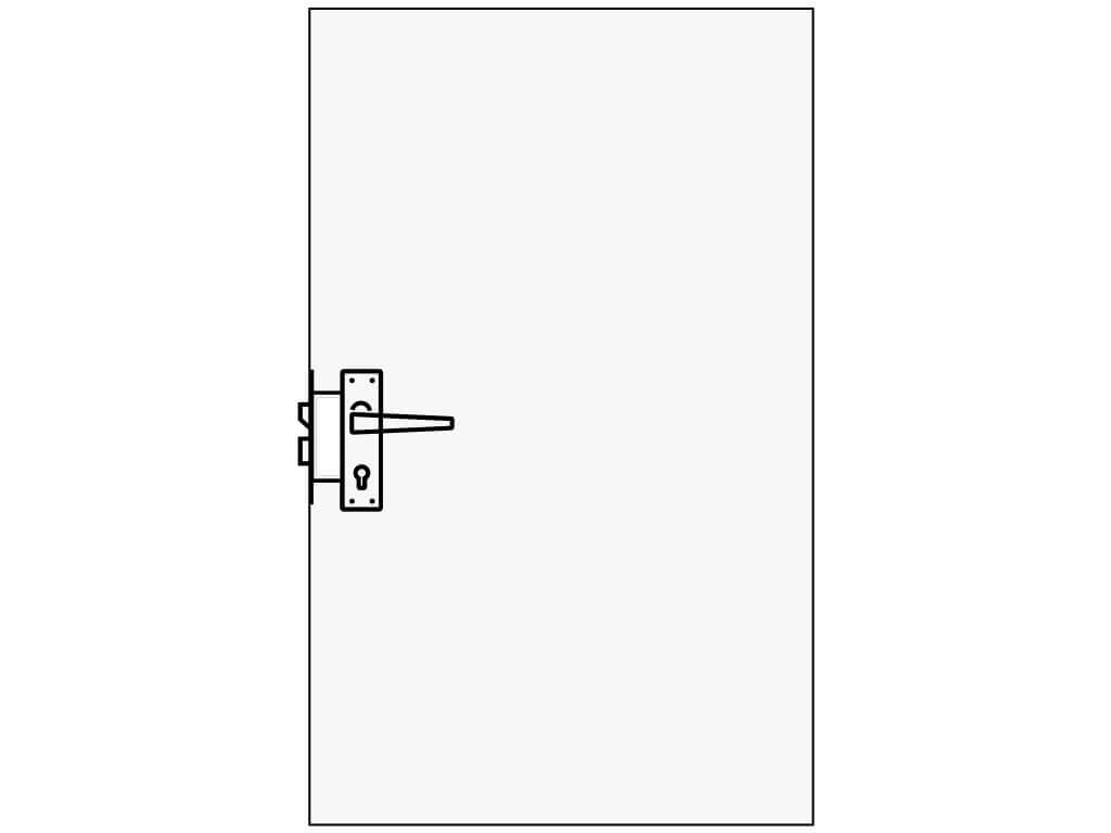Westman Steel Products: CB Standard Lock Set
