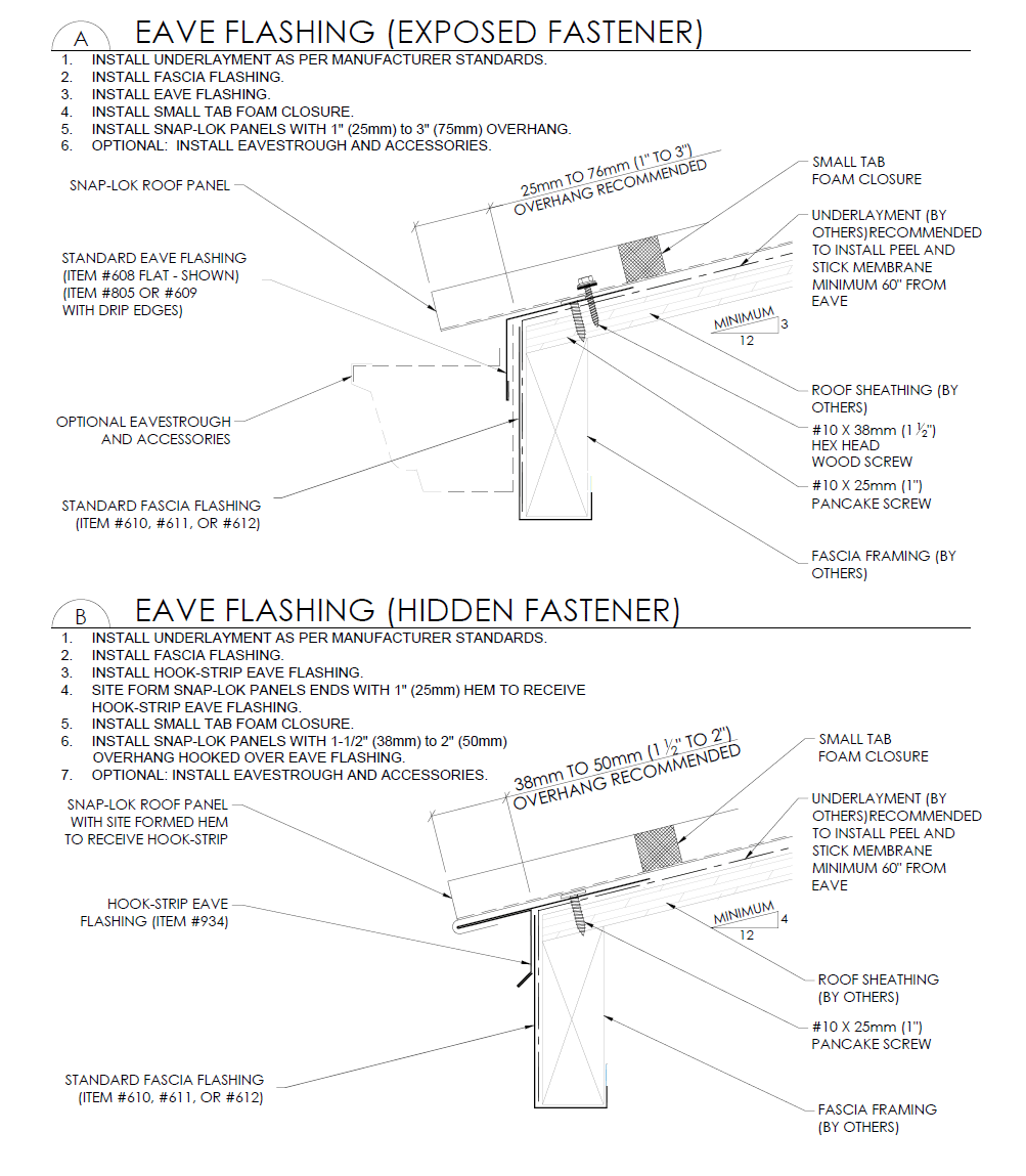 snap lock installation figure 12