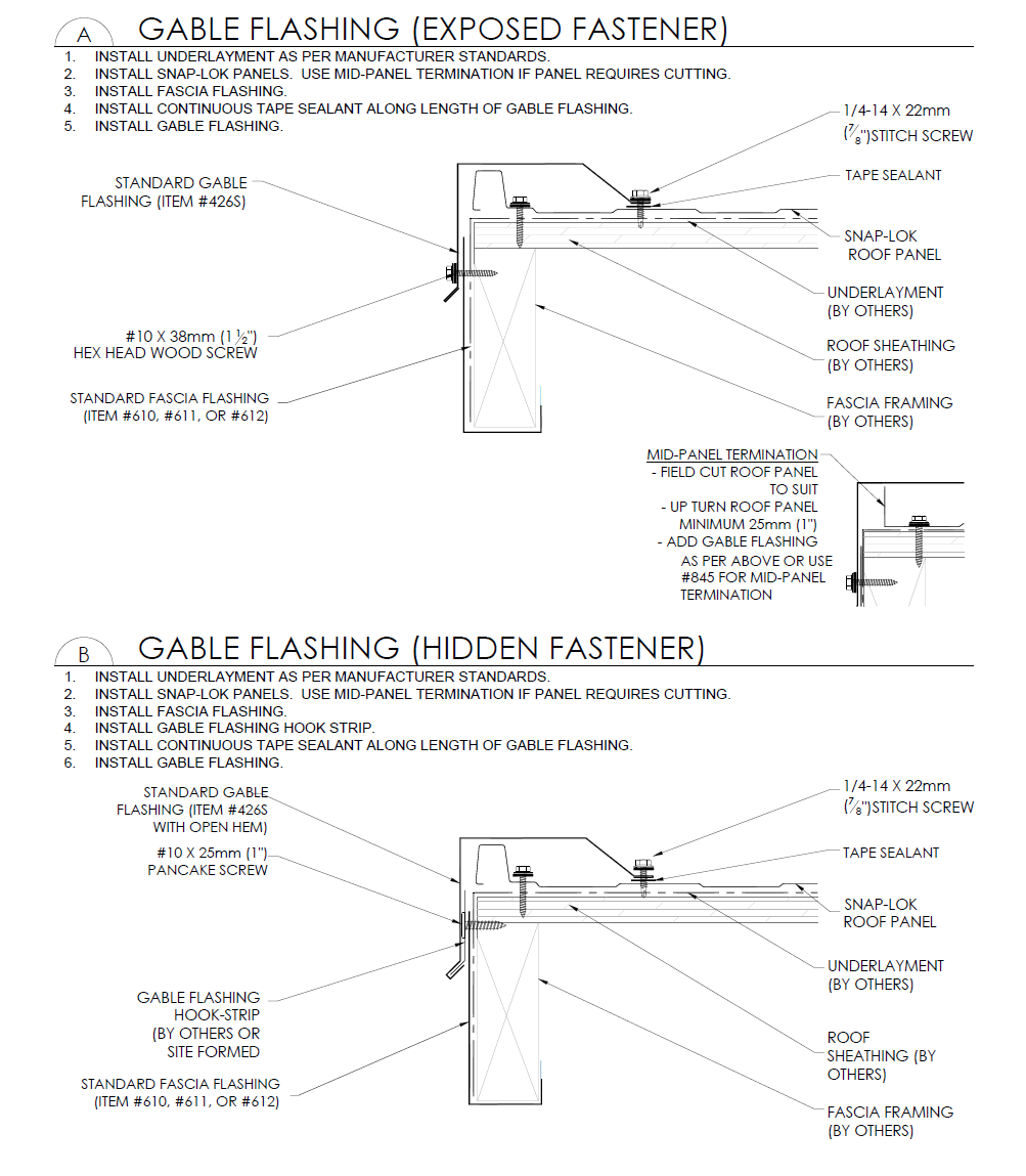 snap lock installation figure 11