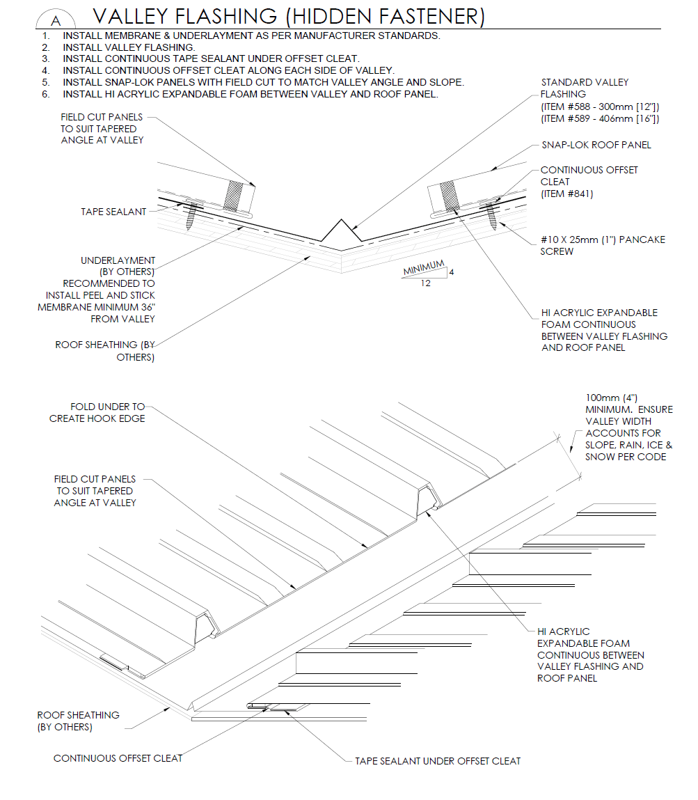 snap lock installation figure 8