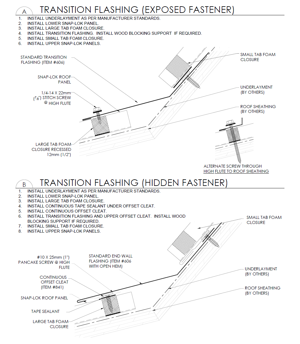 snap lock installation figure 7